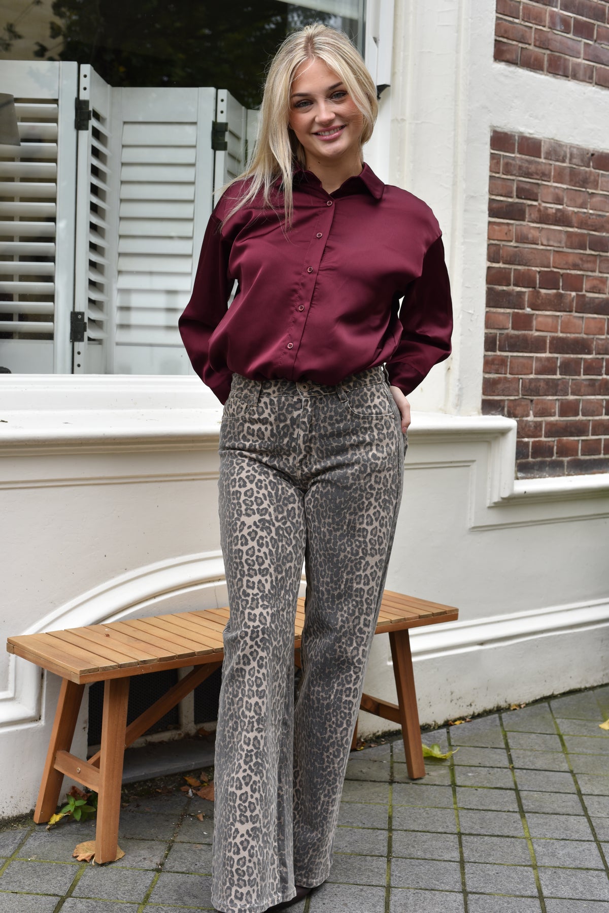 Linze blouse outfit inspiratie