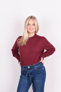 Kenza trui bordeaux