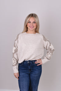 Flower trui in 2 kleuren