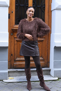 Mikado rok met Pauw trui