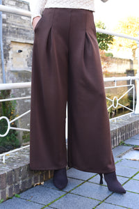 Marcin pantalon bruin