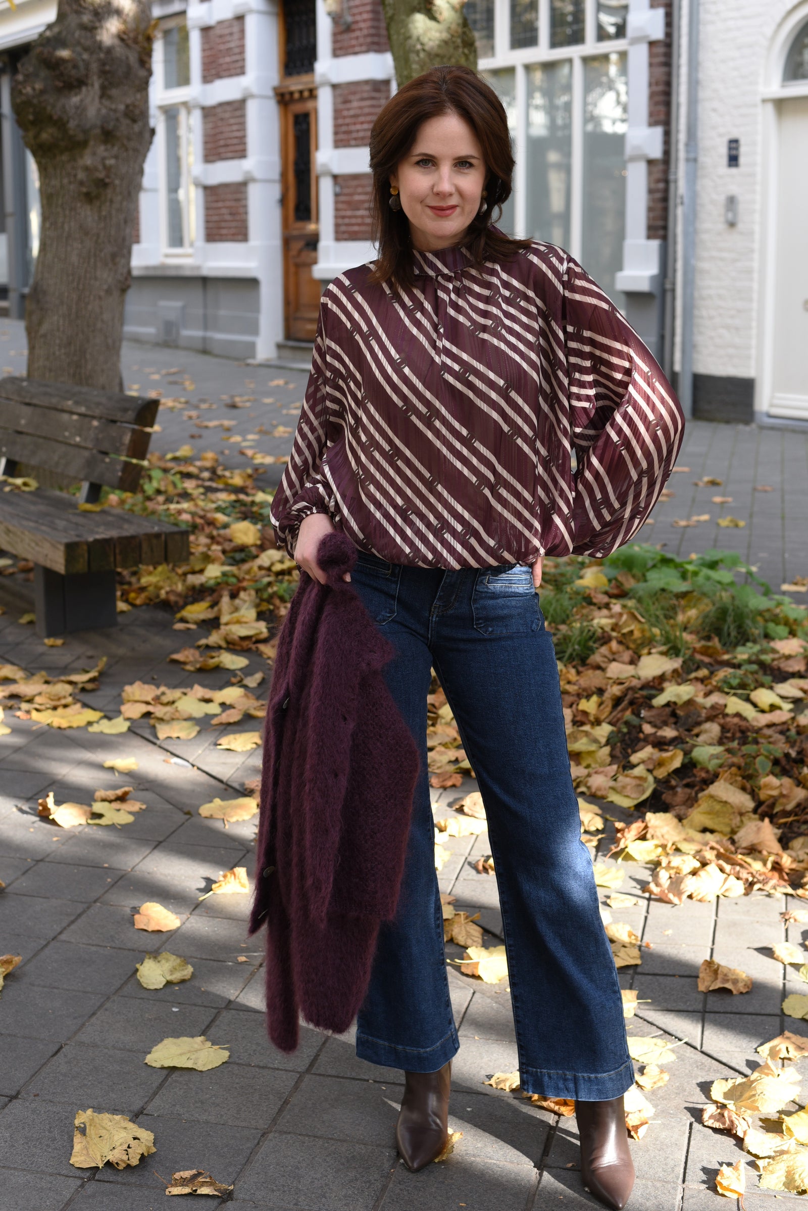 Dia blouse stijlinspiratie