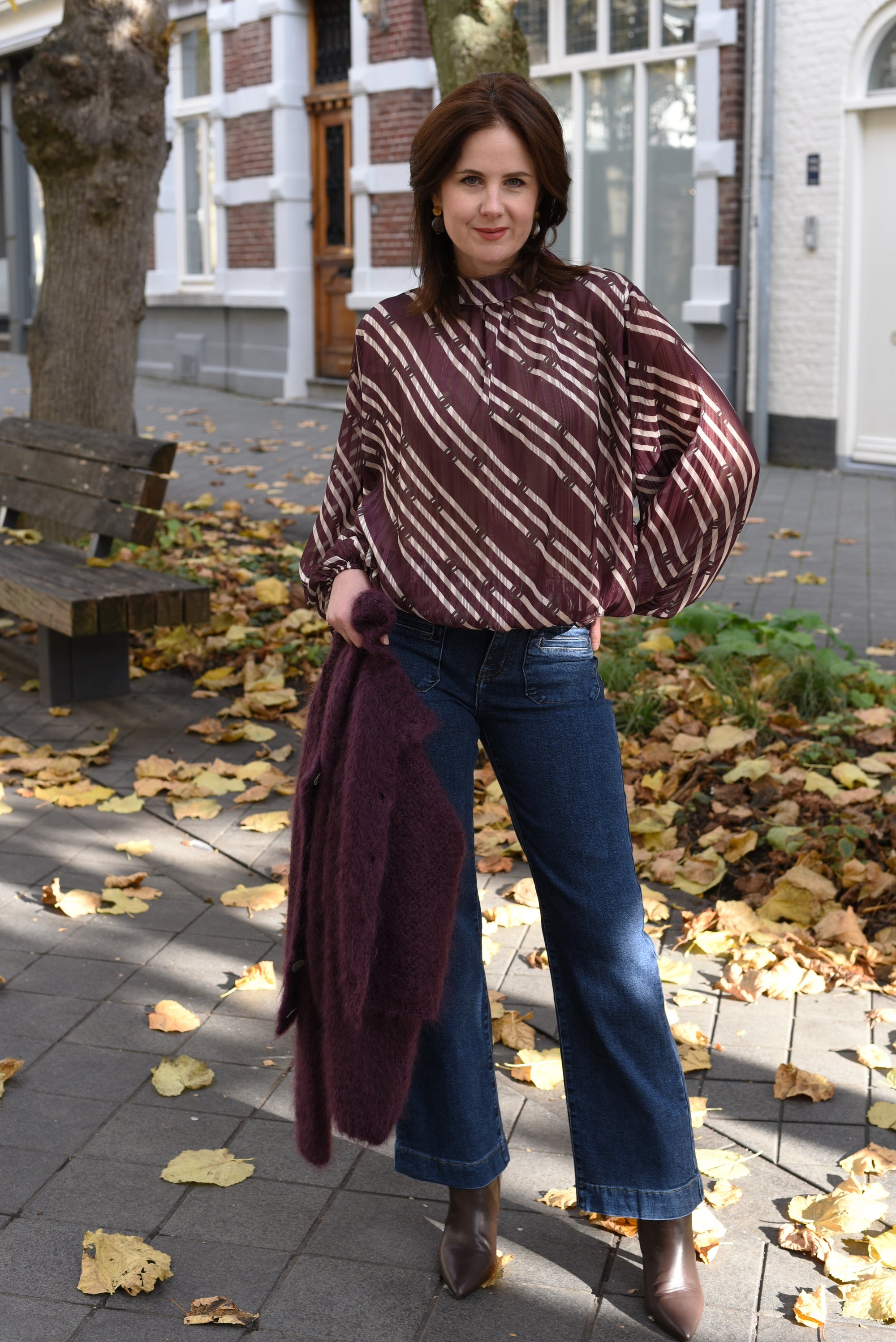 Dia blouse stijlinspiratie