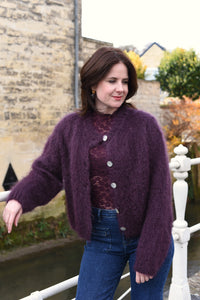 Misty vest aubergine