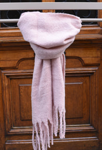 Bizz wintersjaal Roze