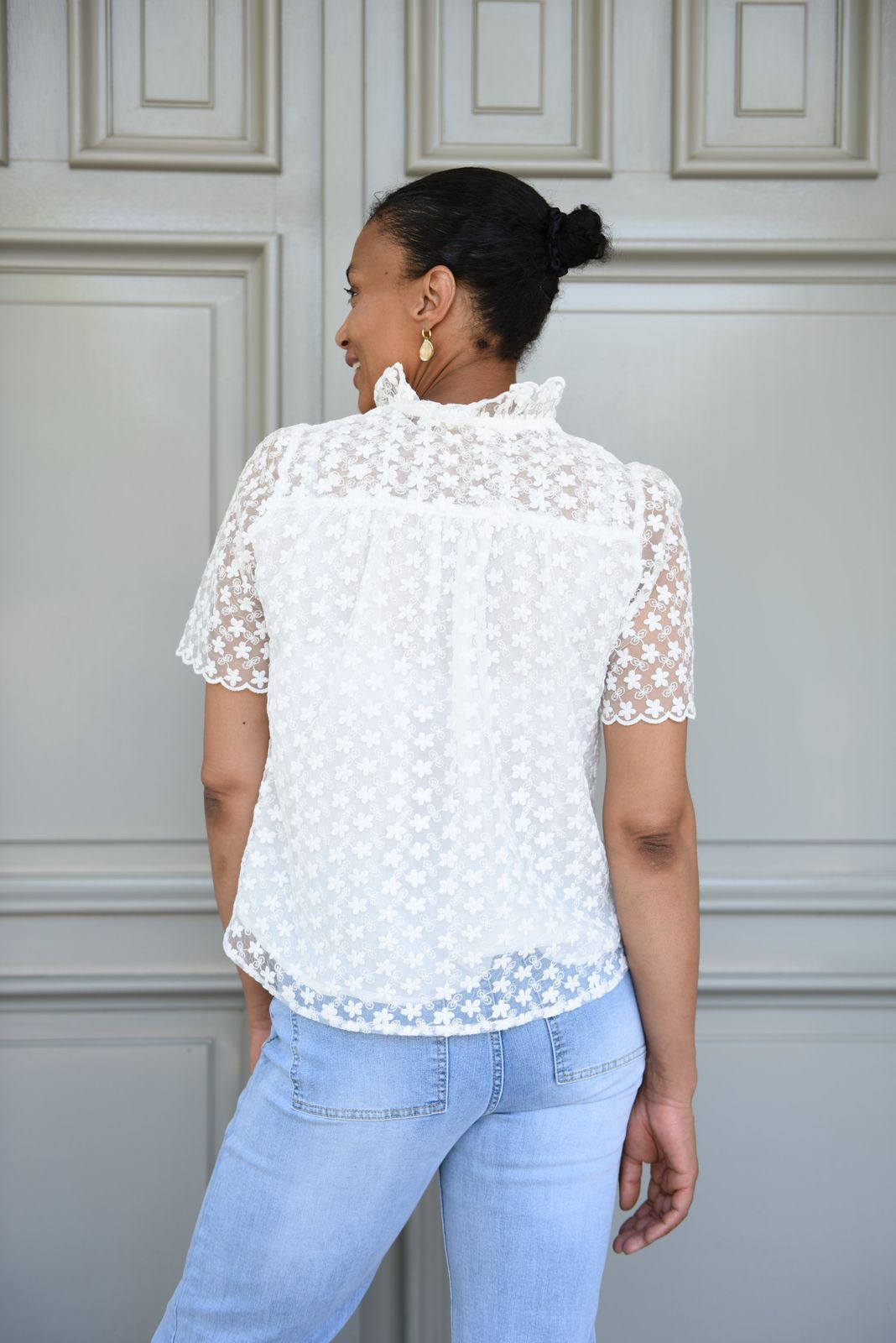 More Flowers Blouse