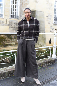 Palazzo broek Coffee