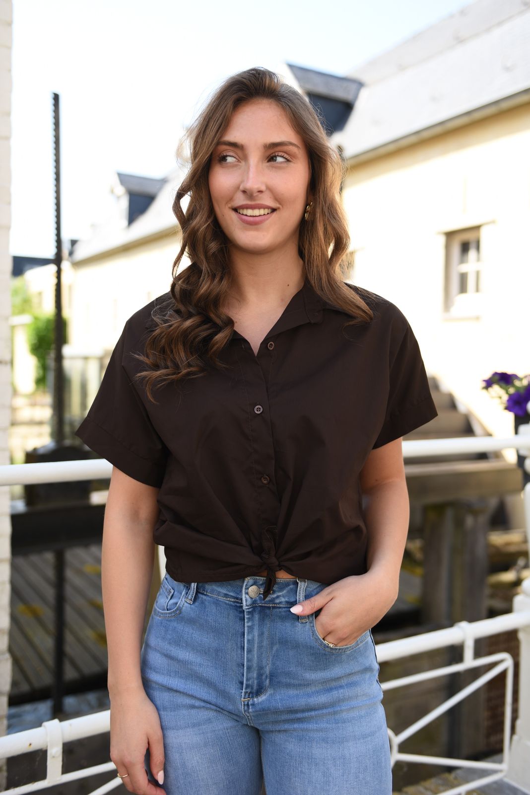 Caroline Blouse 100% Katoen