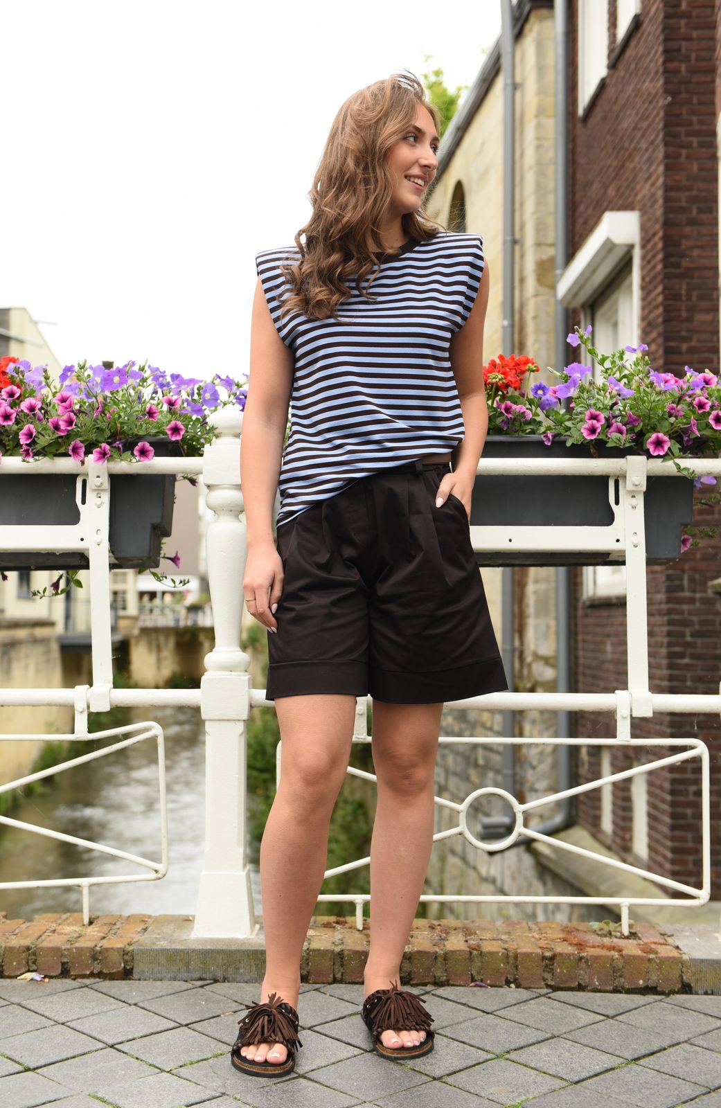 Celine Shorts in 3 kleuren Katoen