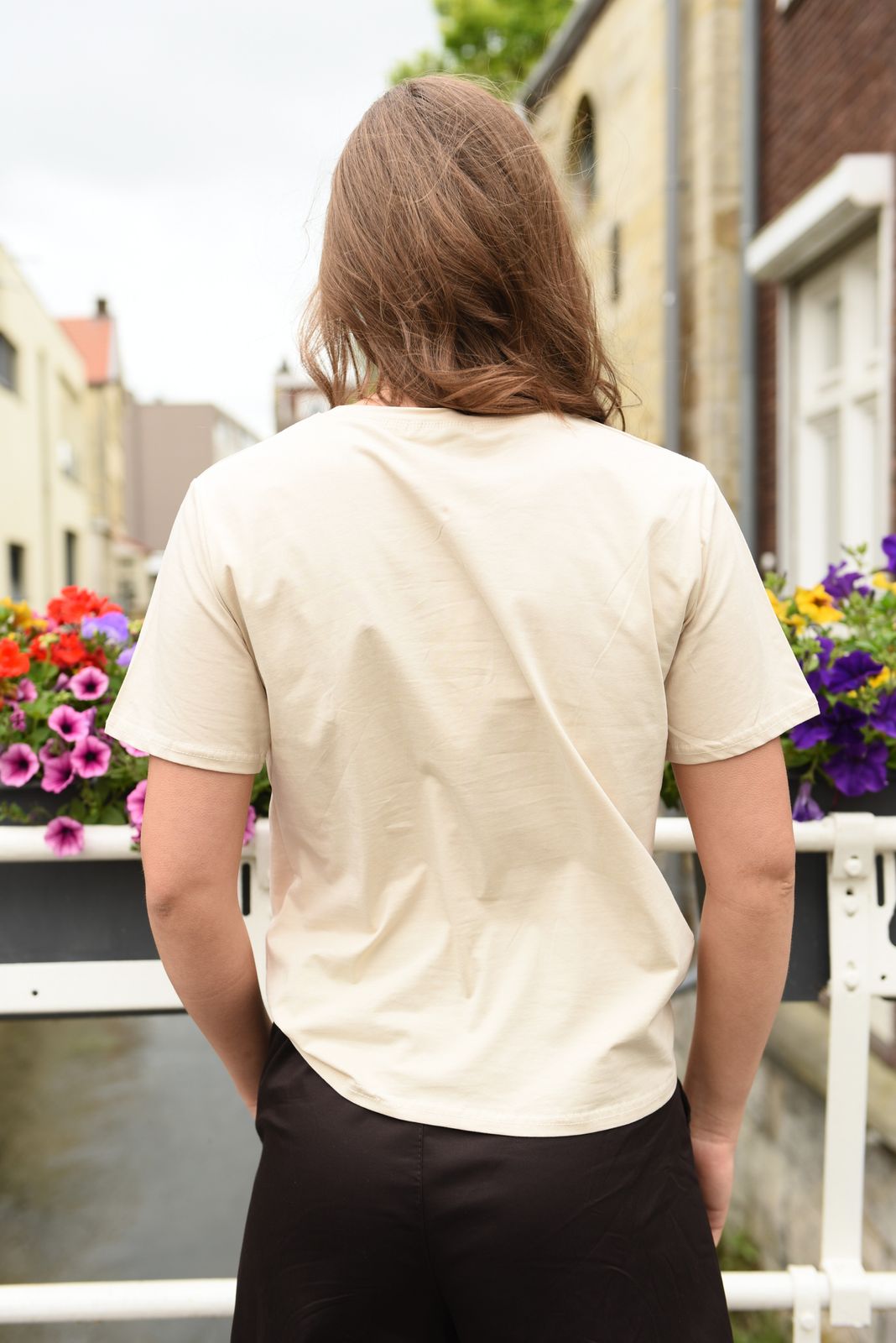 Saint Tropez T-Shirt in 2 kleuren Katoen