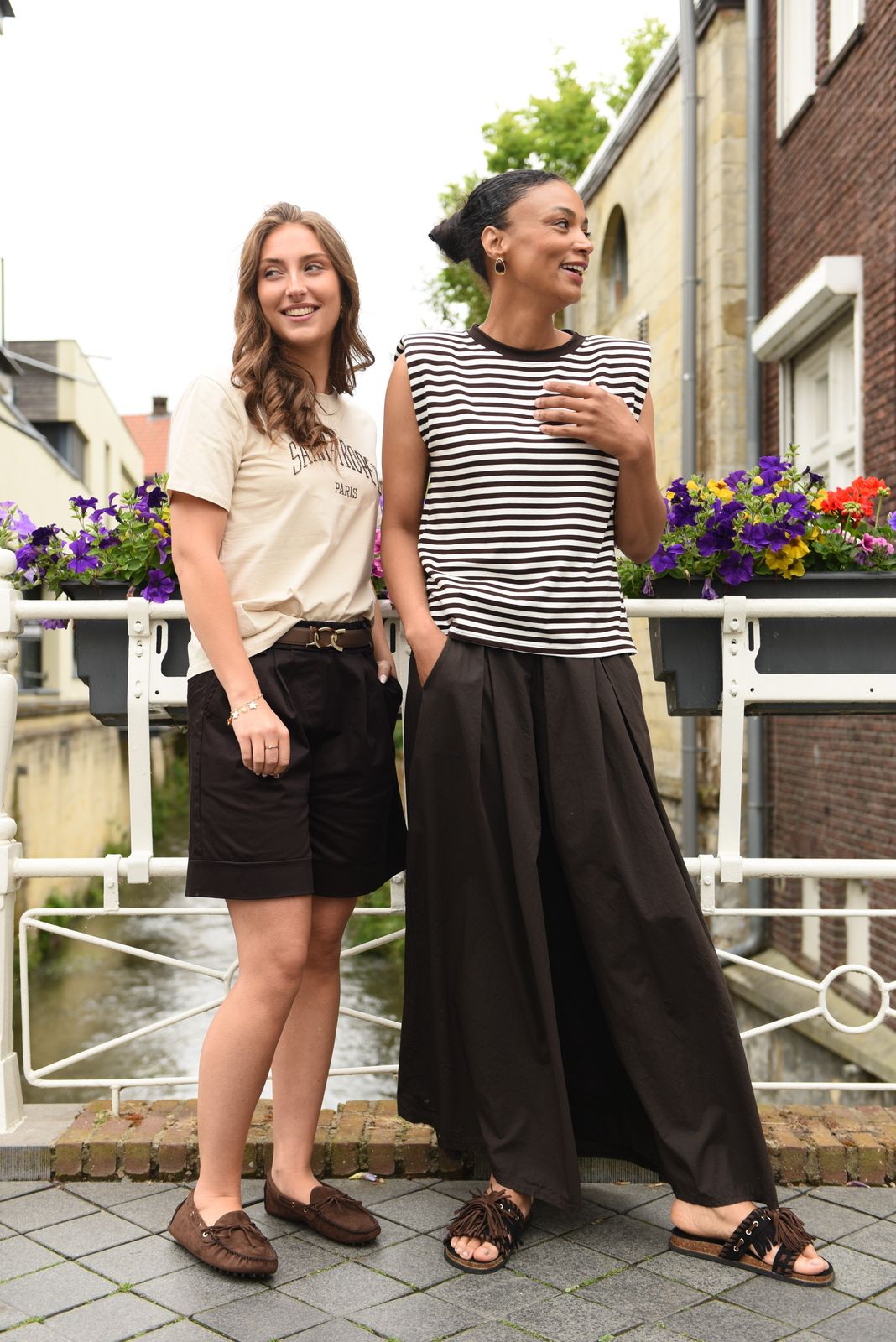 Celine Shorts in 3 kleuren Katoen
