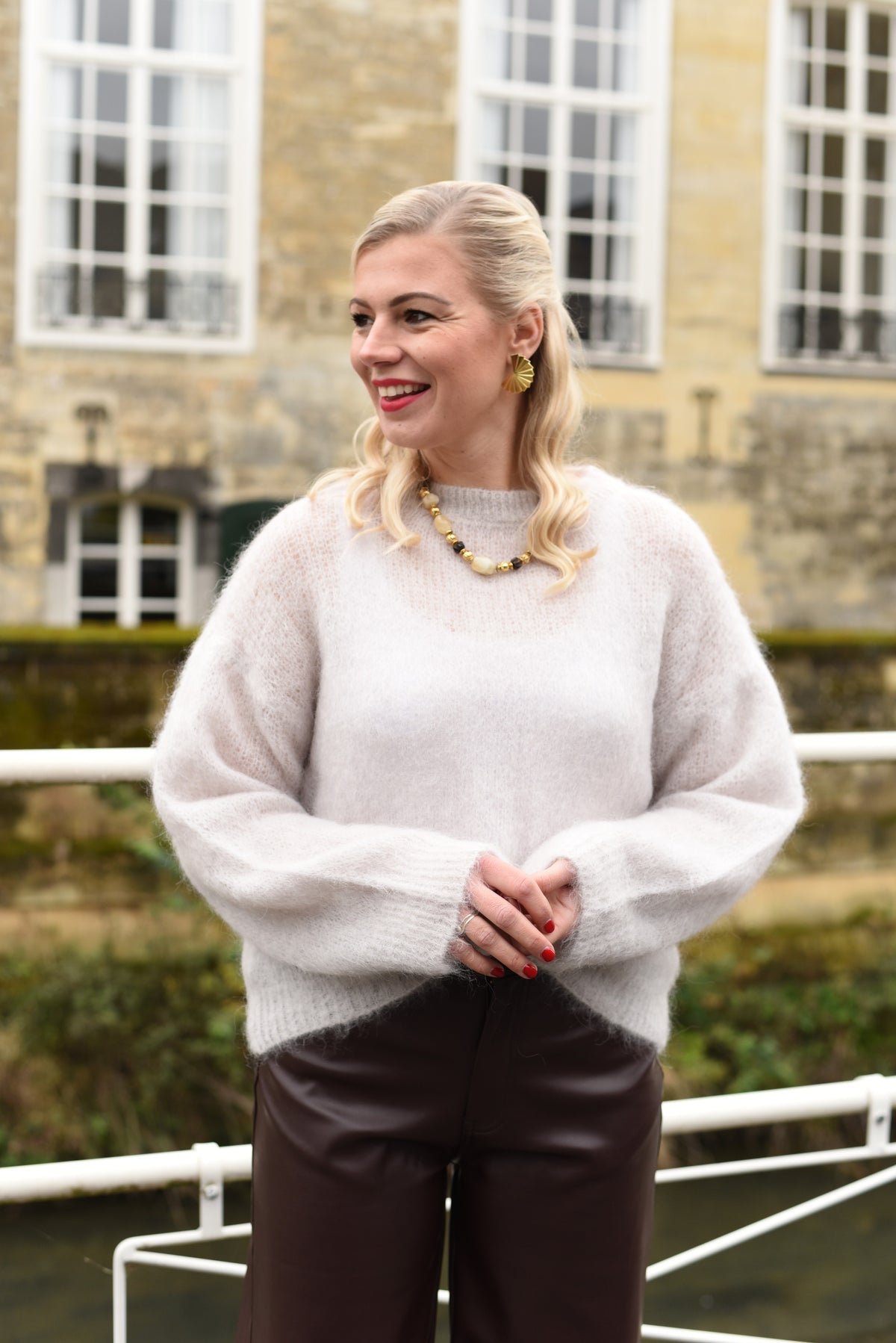 Trisha Kid Mohair trui