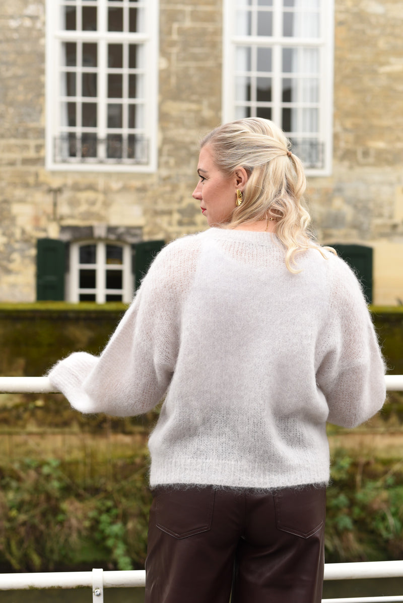 Trisha Kid Mohair trui