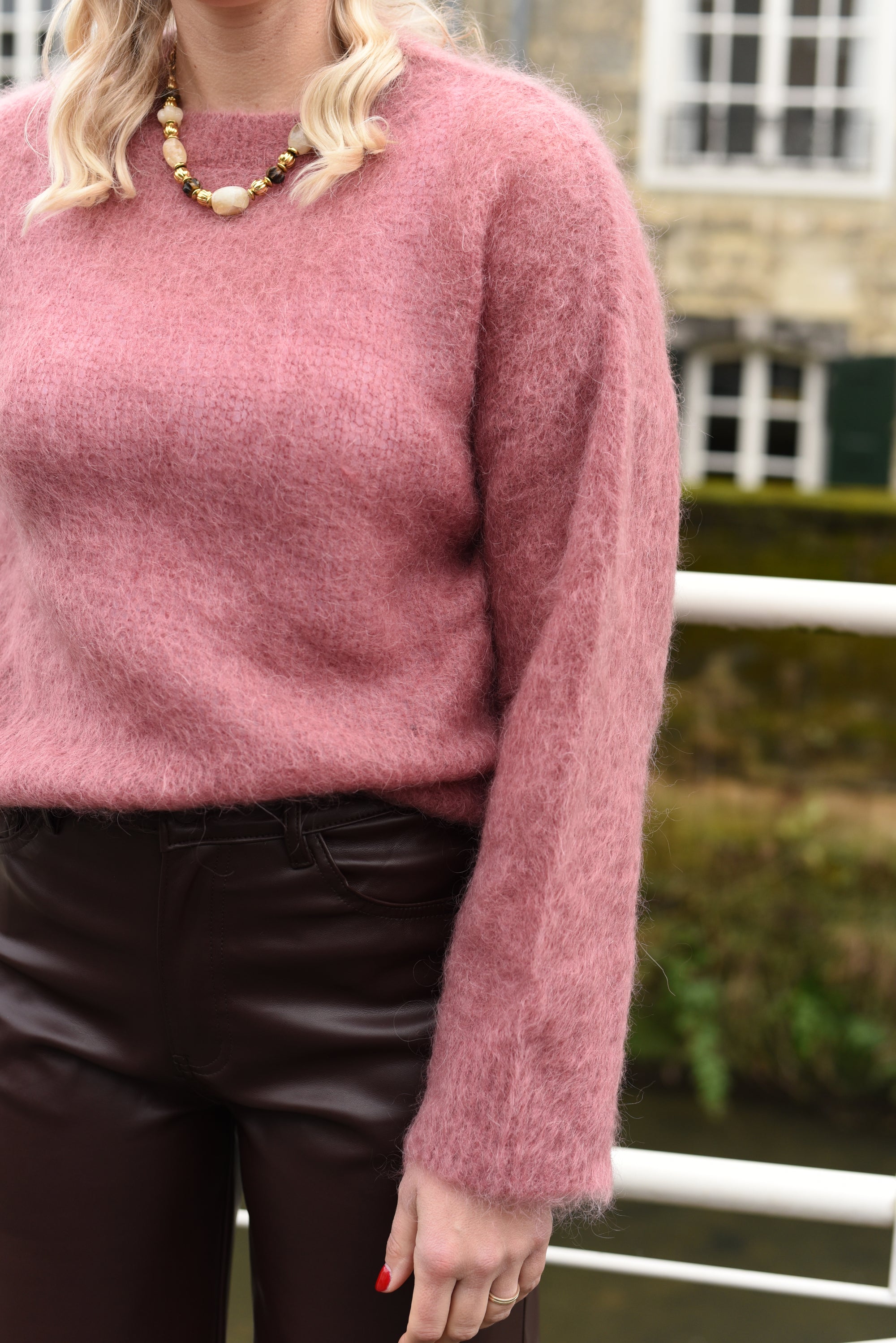 Trisha Kid Mohair trui