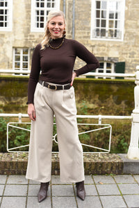 Ruffle top in 2 kleuren