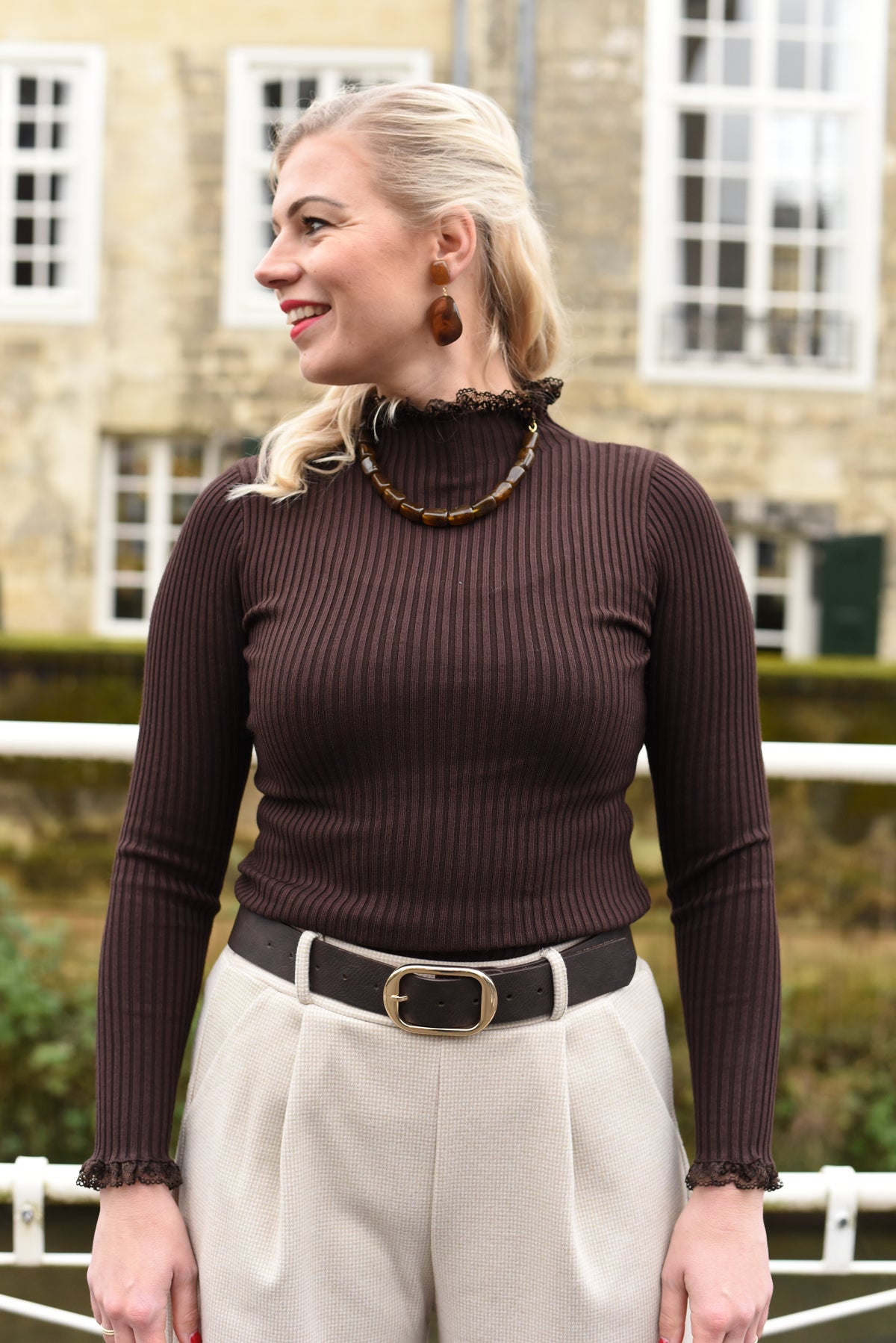 Ruffle top in 2 kleuren