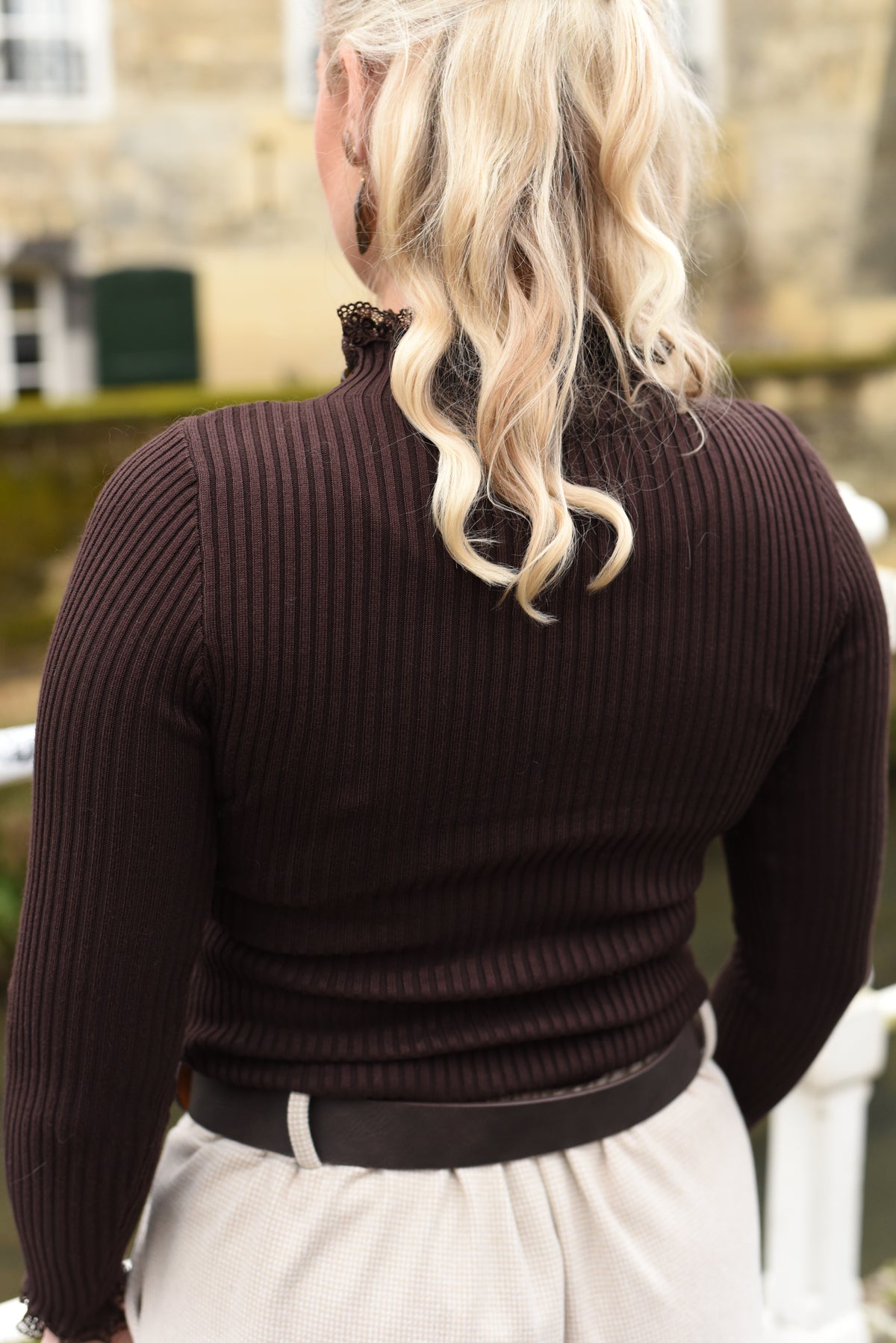 Ruffle top in 2 kleuren