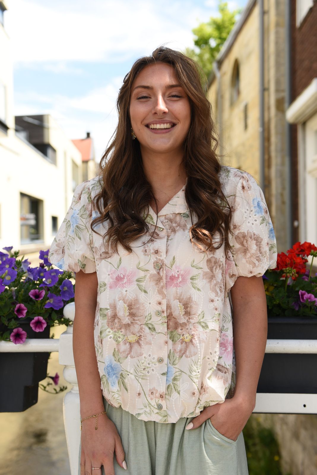 Athene Blouse 100% Katoen