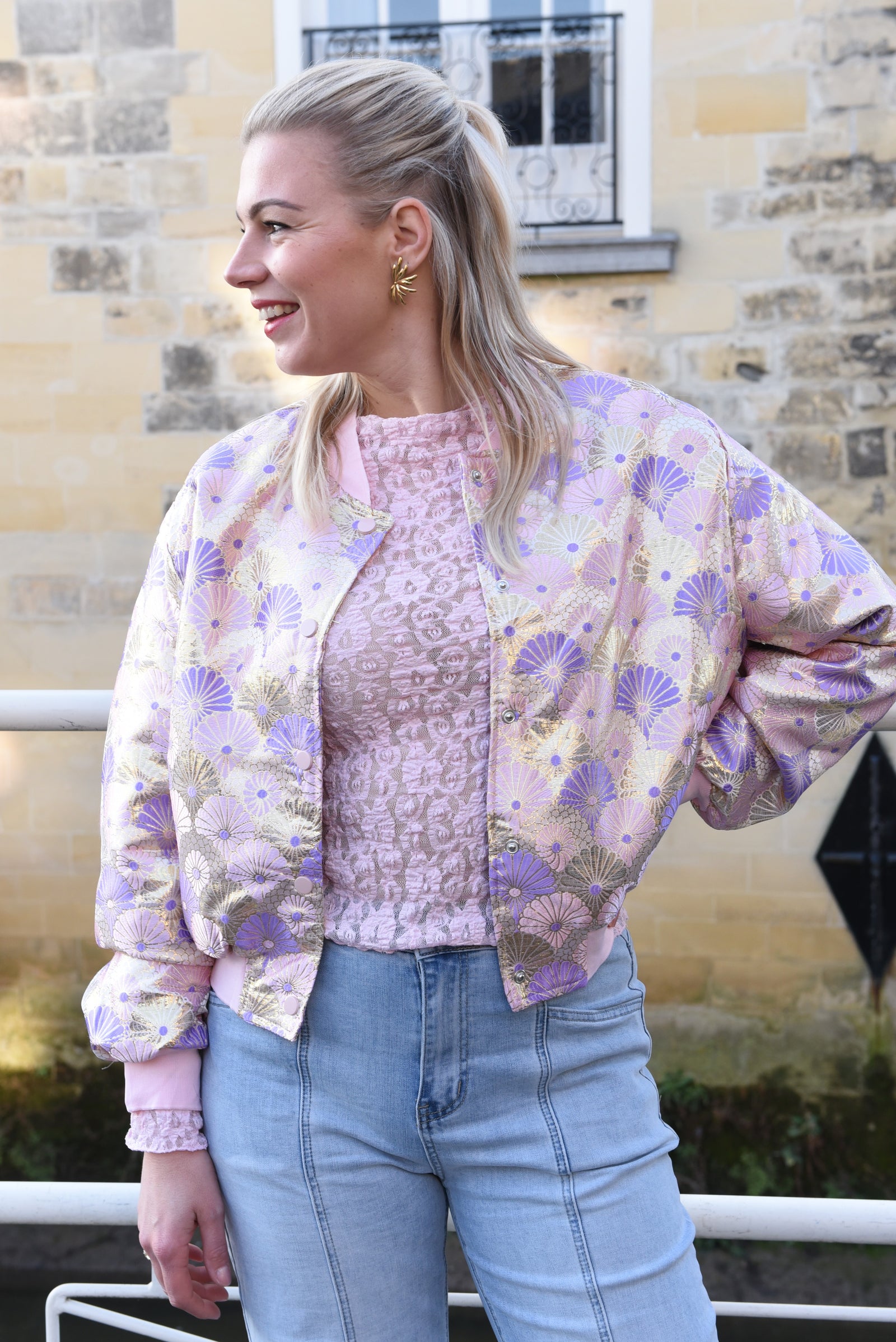 Nola Jas Glitter Bomber