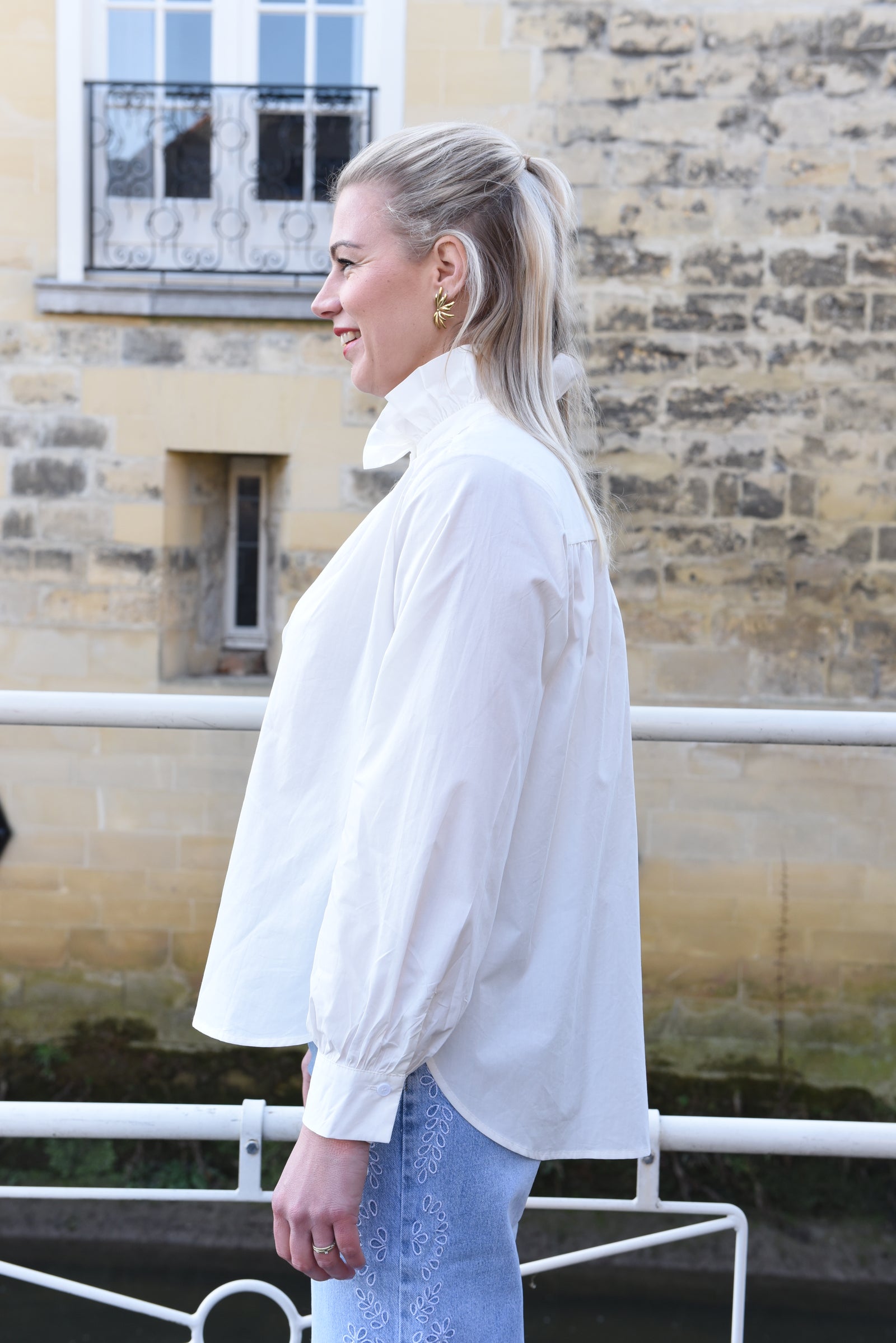 Velo Blouse Off-White