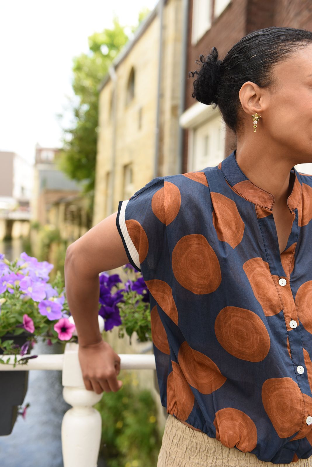 Sally Top in 3 kleuren 100% Katoen
