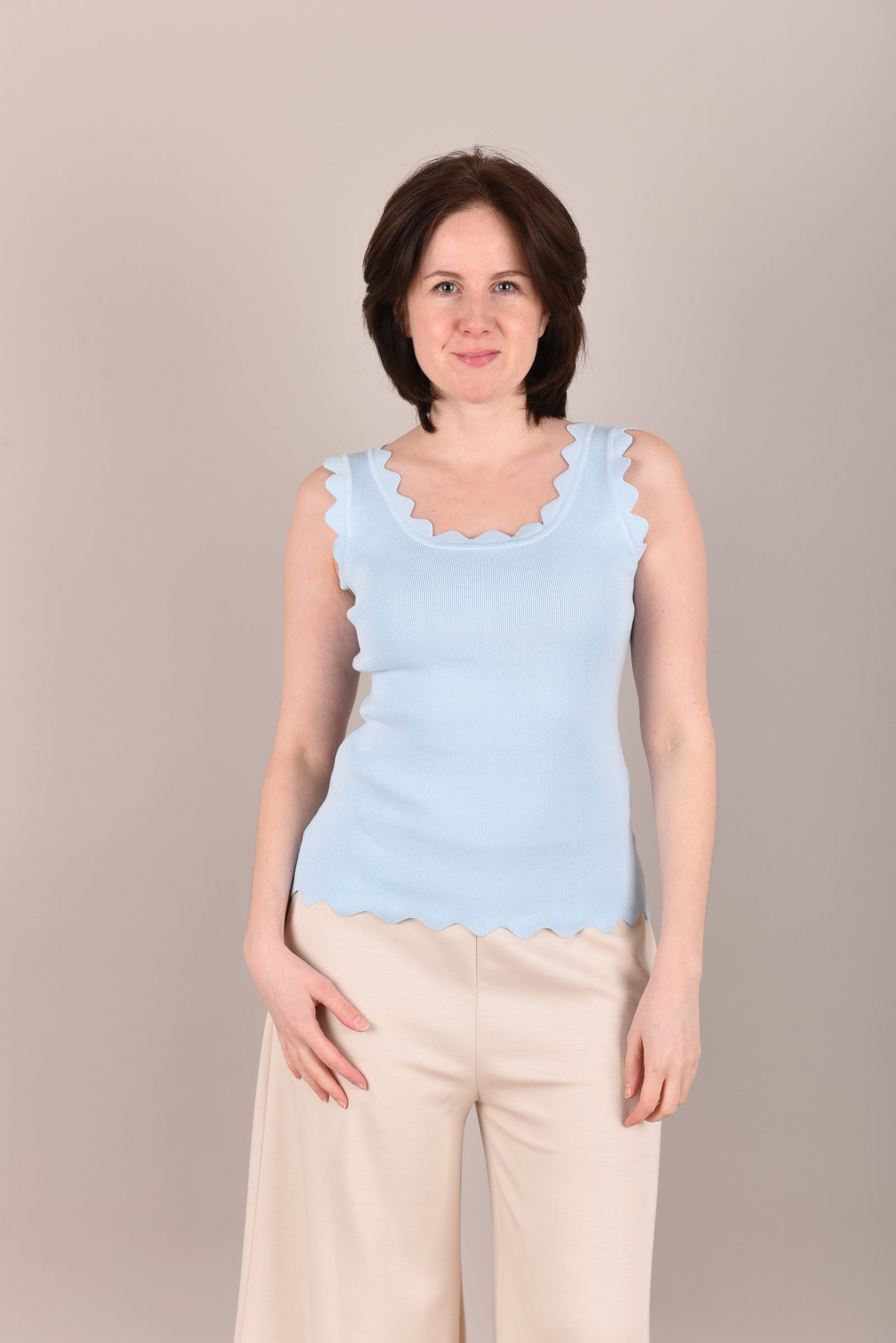 Basis top blauw