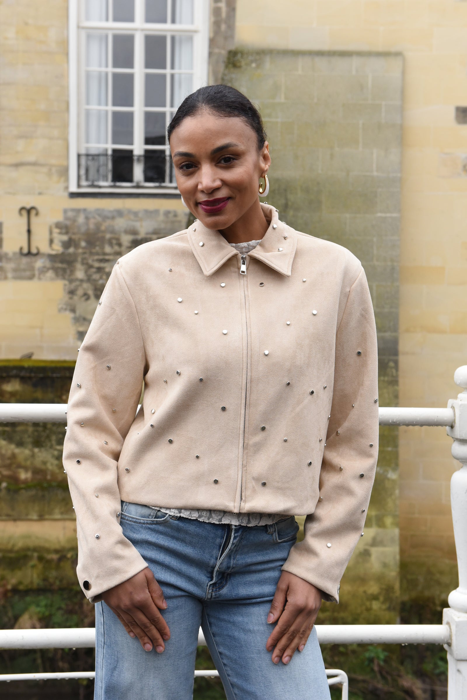 Nemi Jack suède look