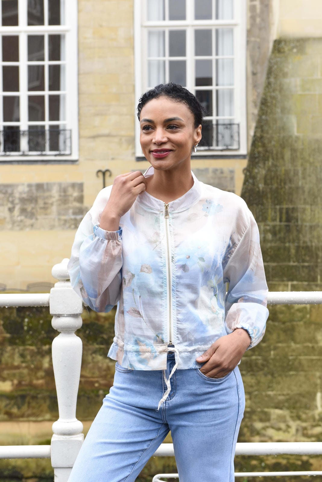 Aura Ritsblouse in 3 kleuren