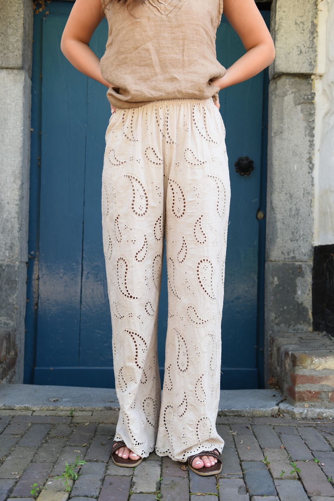 Belle Broek in 2 kleuren 100% Katoen