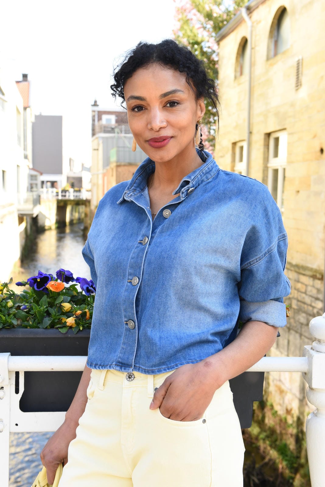 Denim Blouse