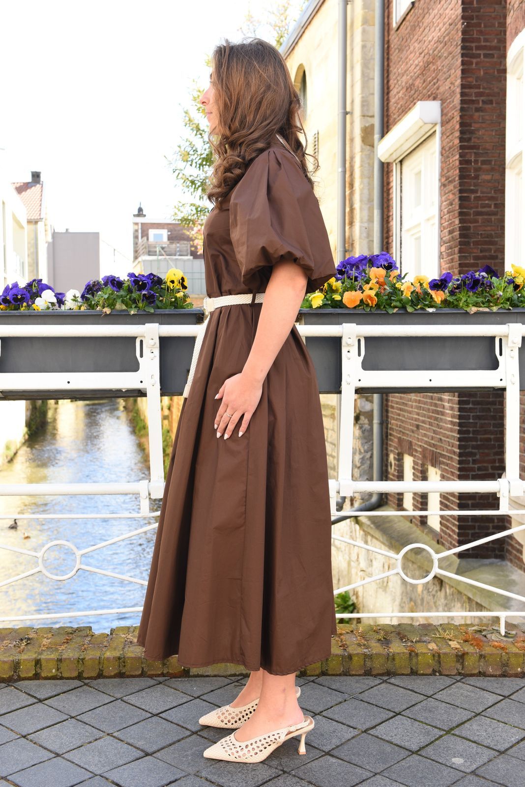Danza Jurk 100% katoen in 3 kleuren