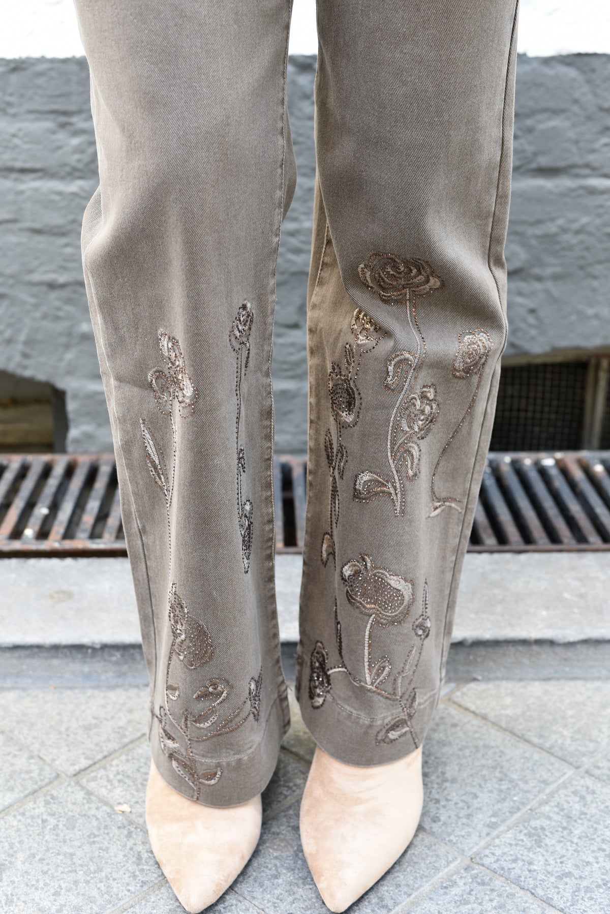 Rose jeans in 3 kleuren