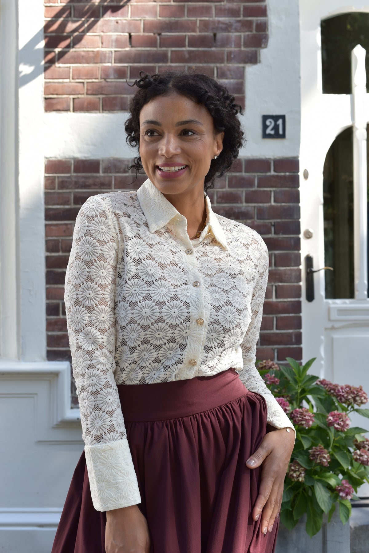 Kamille blouse in 4 kleuren