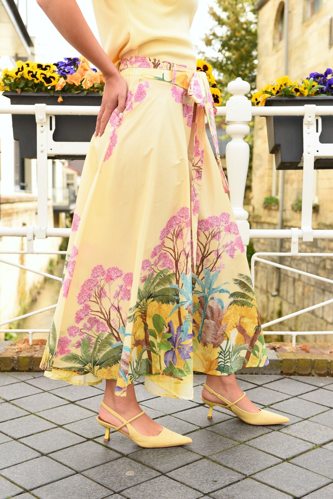 Tropical Tie Rok 100% katoen