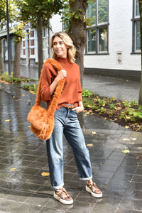 Ori Faux Fur handtas