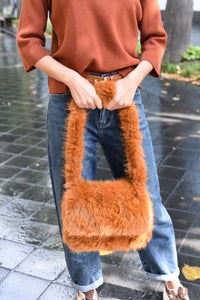 Ori Faux Fur handtas