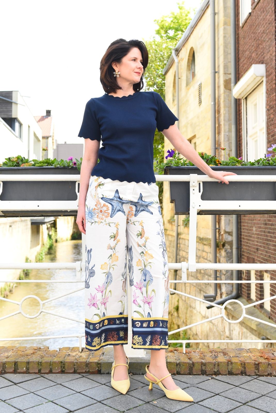 Sea Breeze Broek in 2 kleuren 100% Katoen