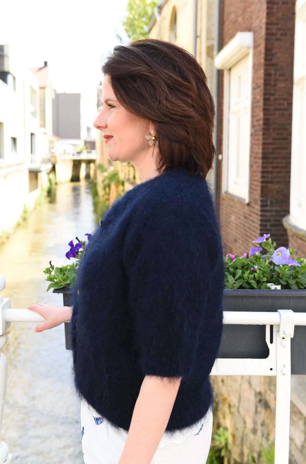 Brenda Vest Mohair-Wolmix in 2 kleuren