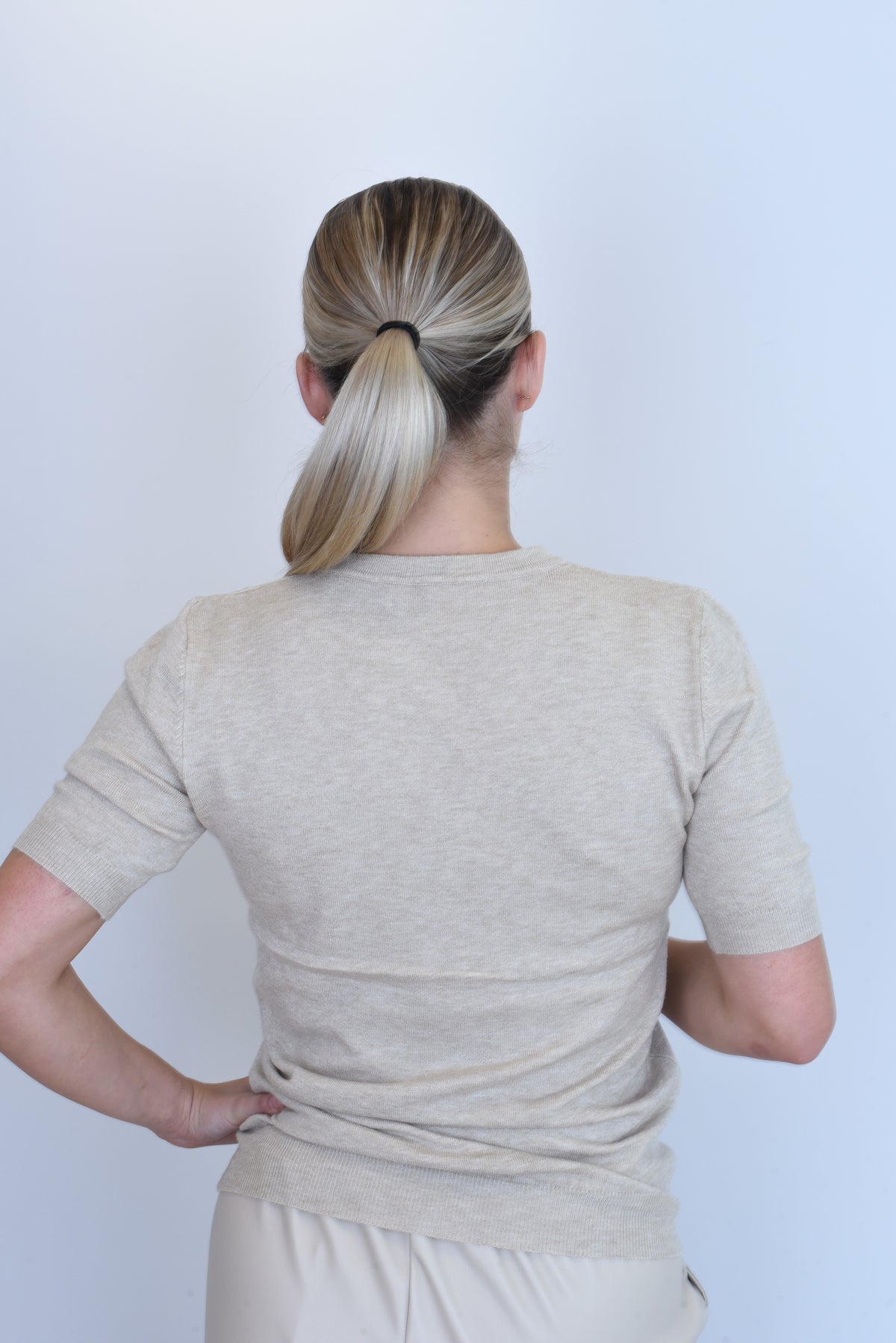 Leno fijngebreid basic truitje in 5 kleuren