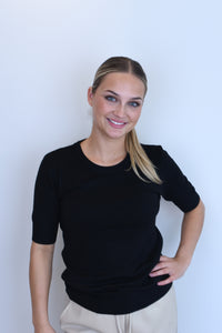 Leno fijngebreid basic truitje in 5 kleuren