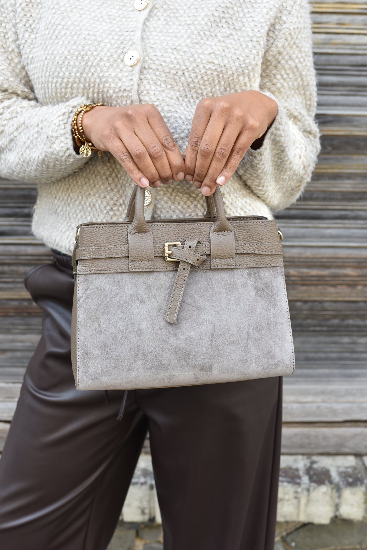 Fix handtas in 2 kleuren