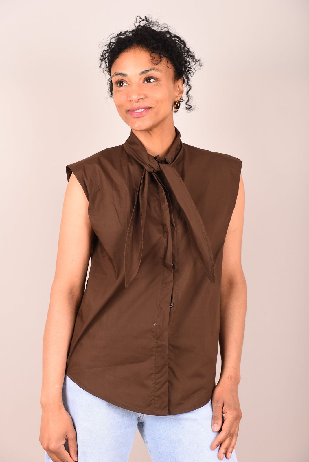 Vada Top in 4 kleuren 100% Katoen