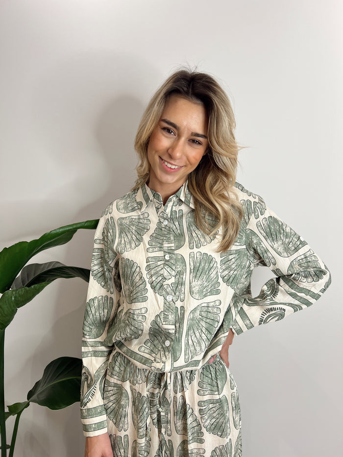 Blouse verde