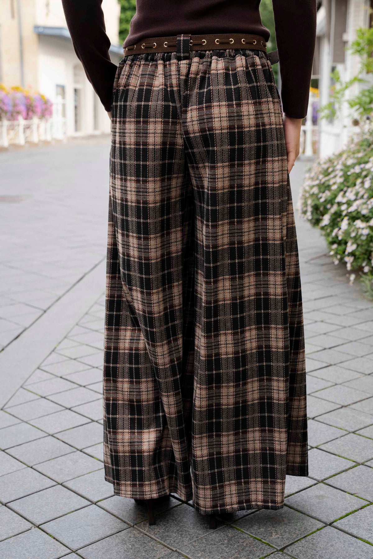 Iria Check Broek