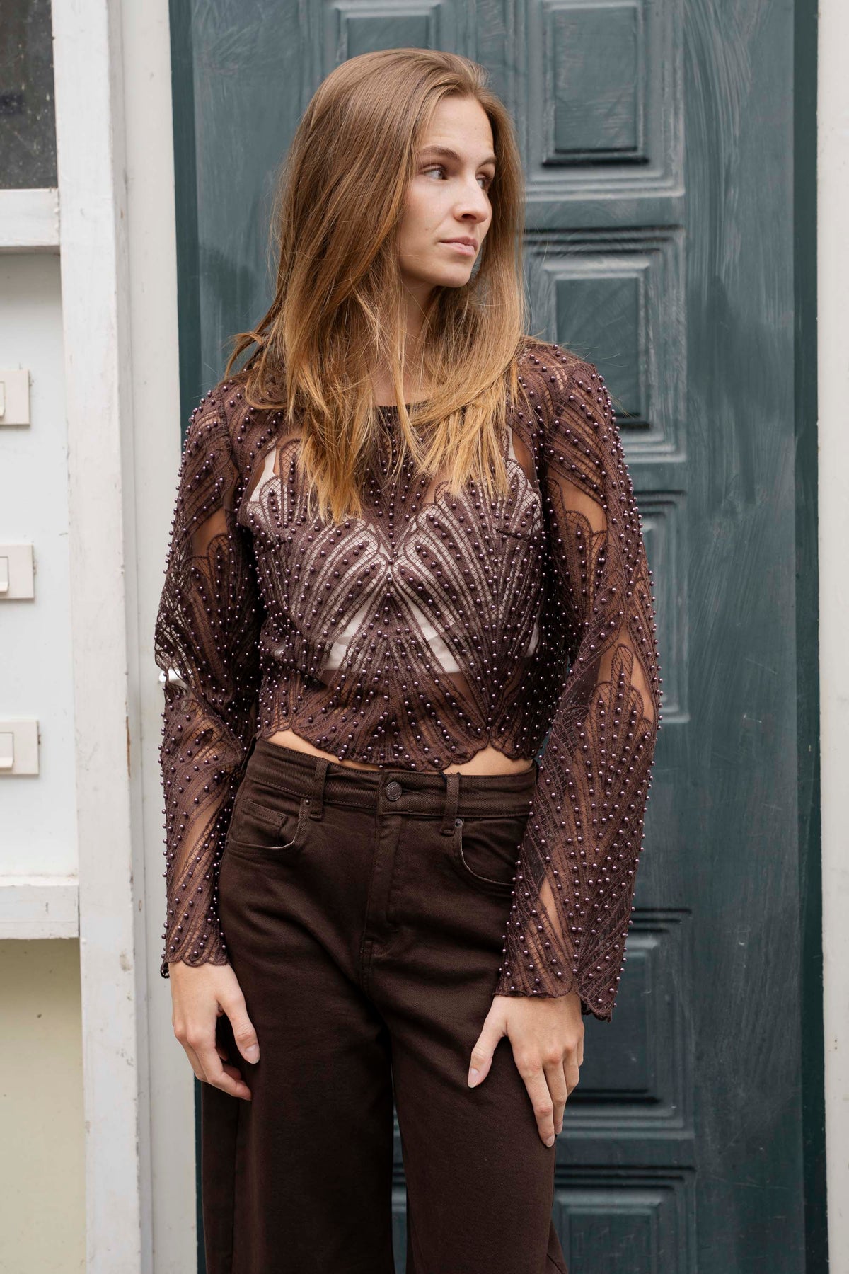 Aveline Parel Top