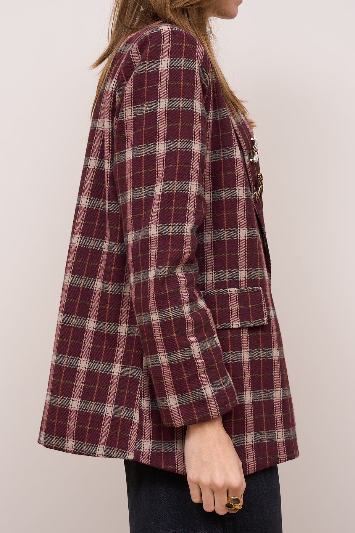 Isabeau Check Blazer in 3 Kleuren