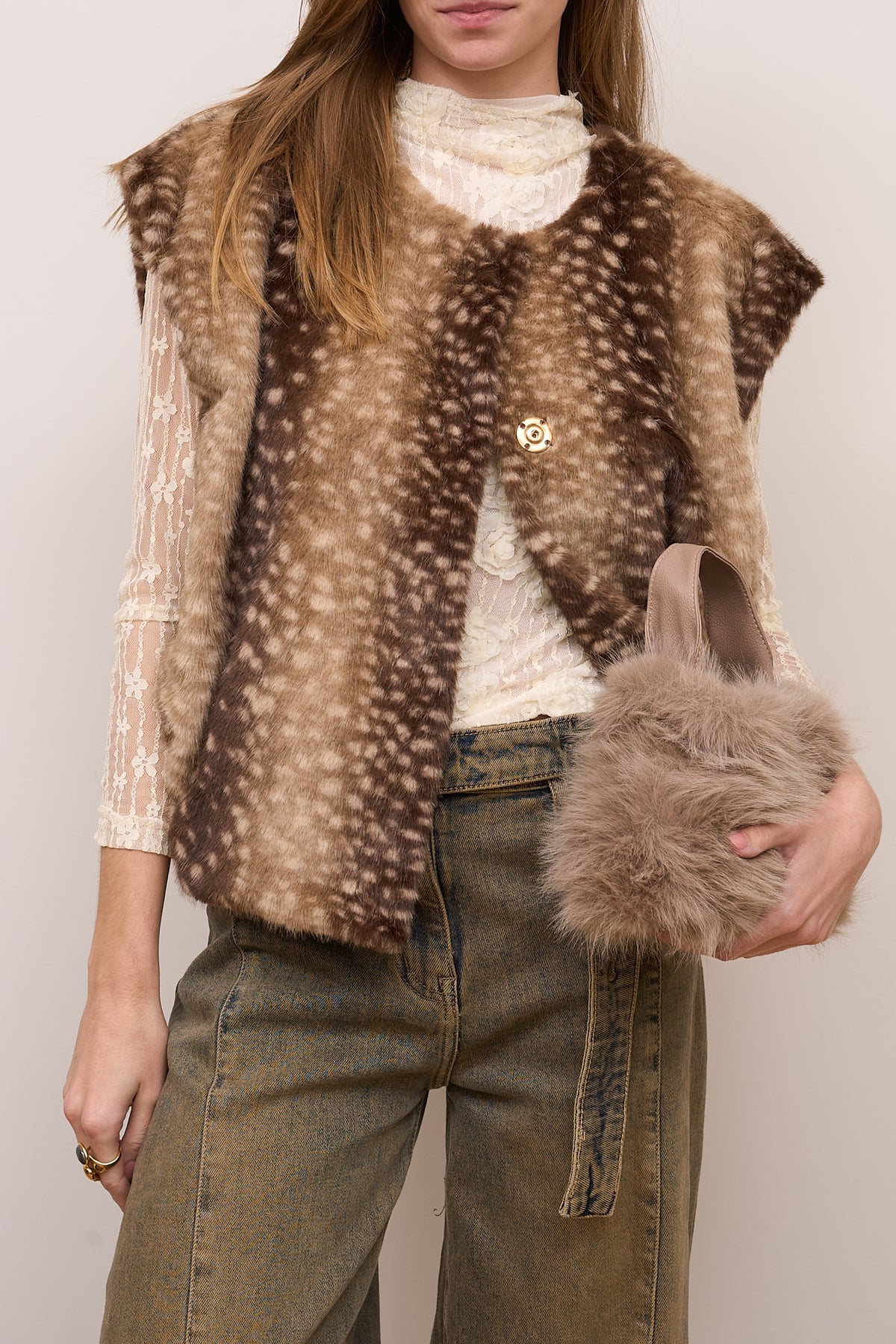 Bambi Button Gilet