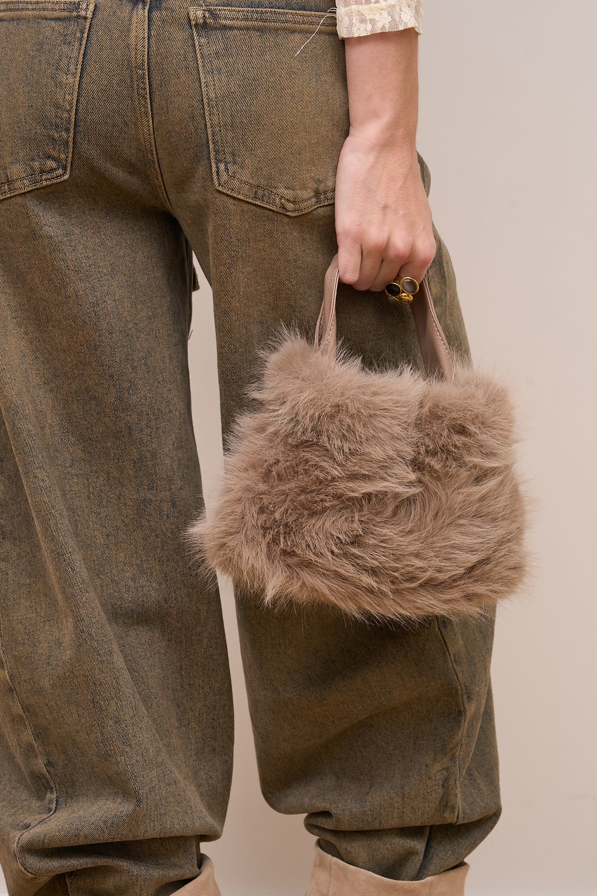 Fluffy Handbag