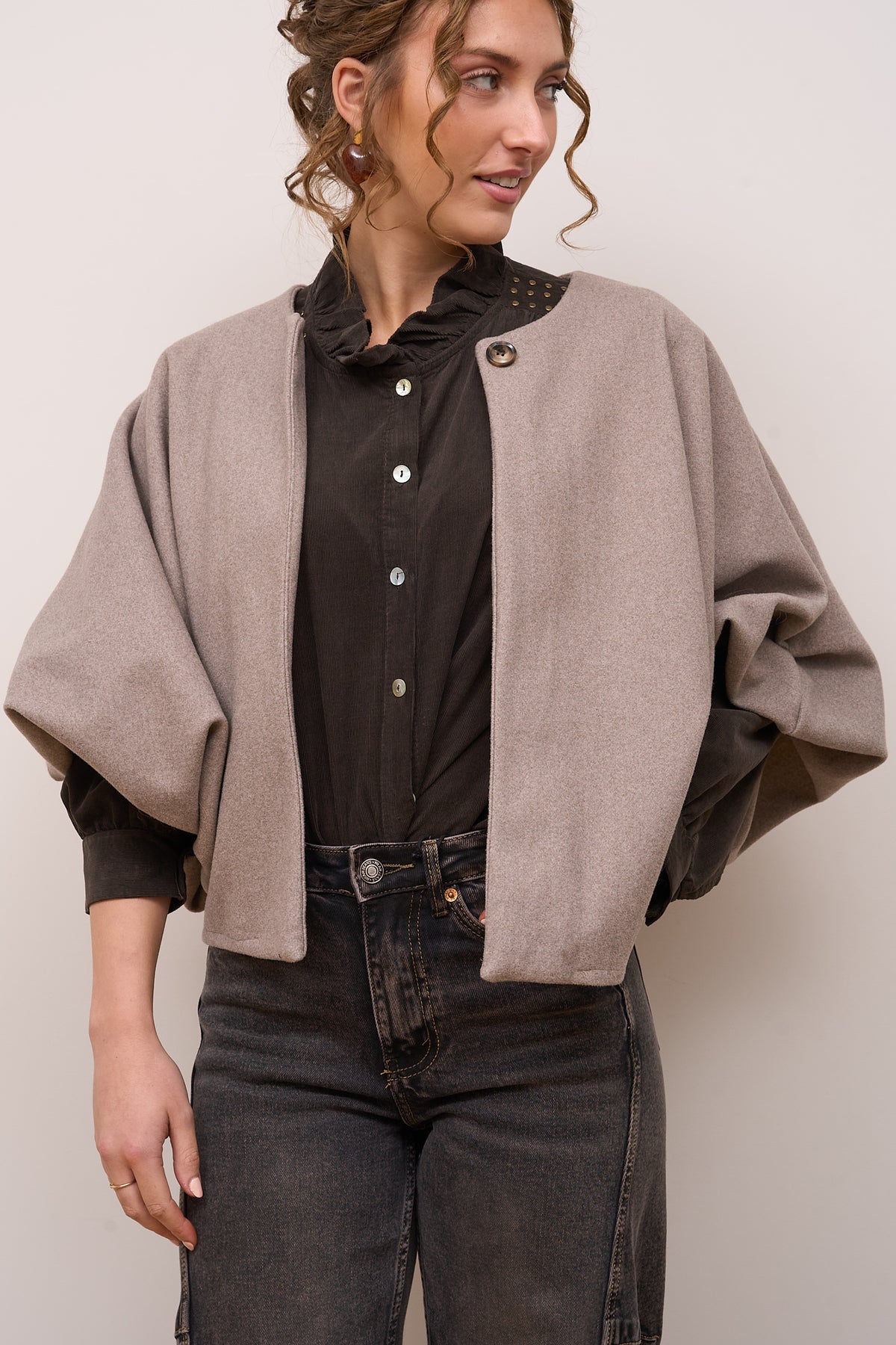 Althea Balloon Jacket in 3 kleuren