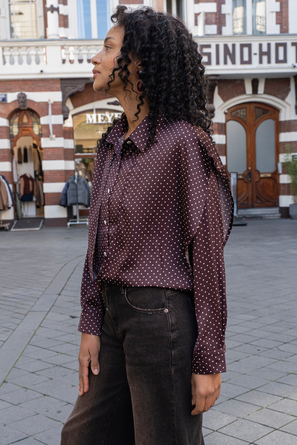 Victoria Dots Blouse
